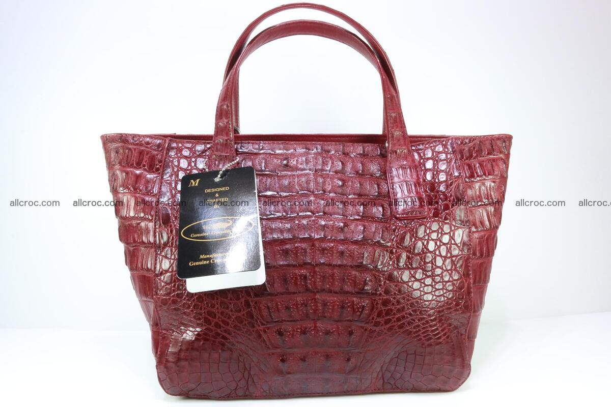 Genuine crocodile women's handbag 054 Foto 2