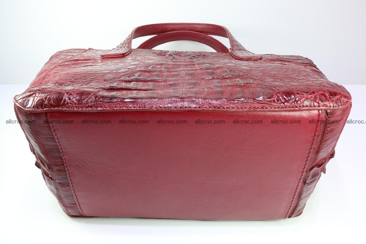 Genuine crocodile women's handbag 054 Foto 10