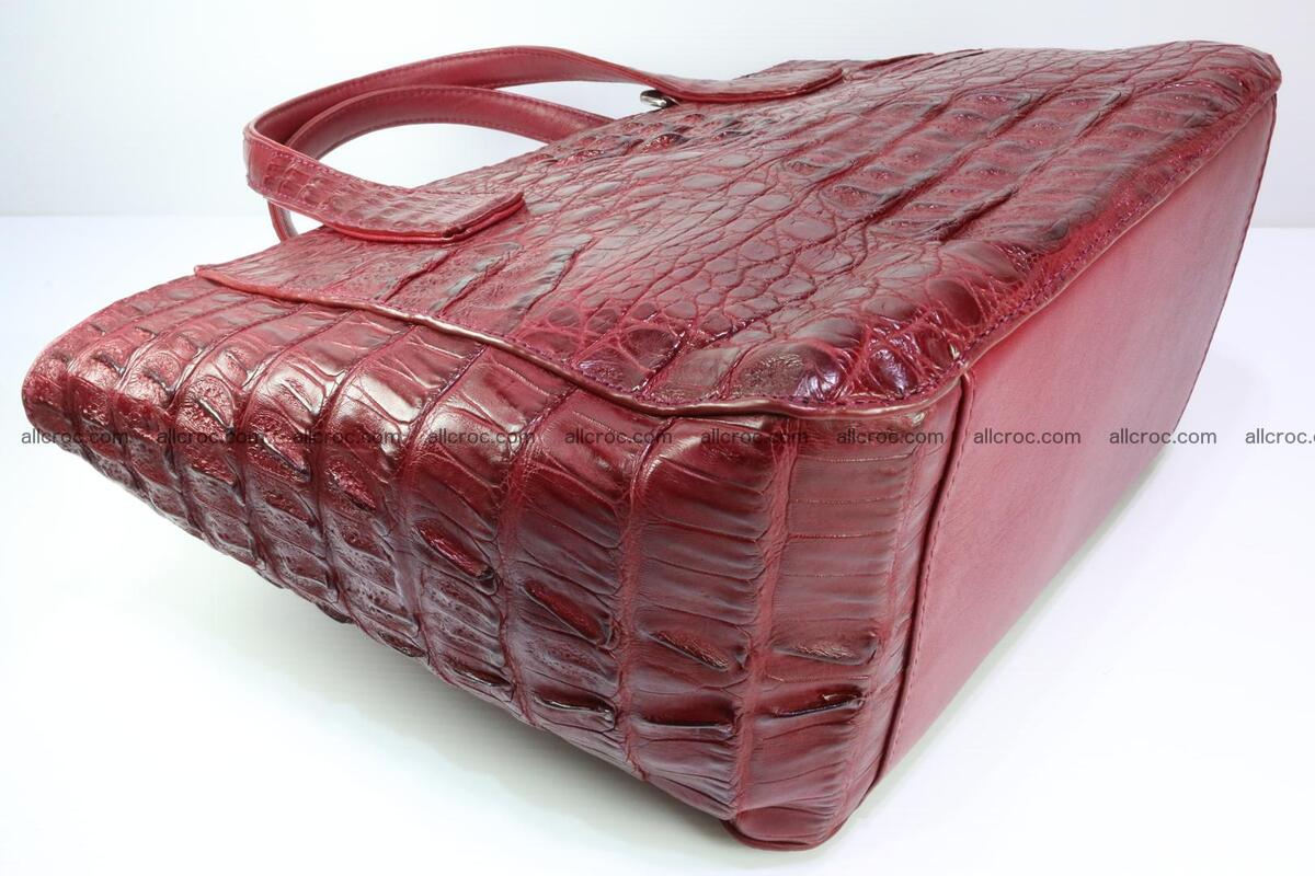 Genuine crocodile women's handbag 054 Foto 11