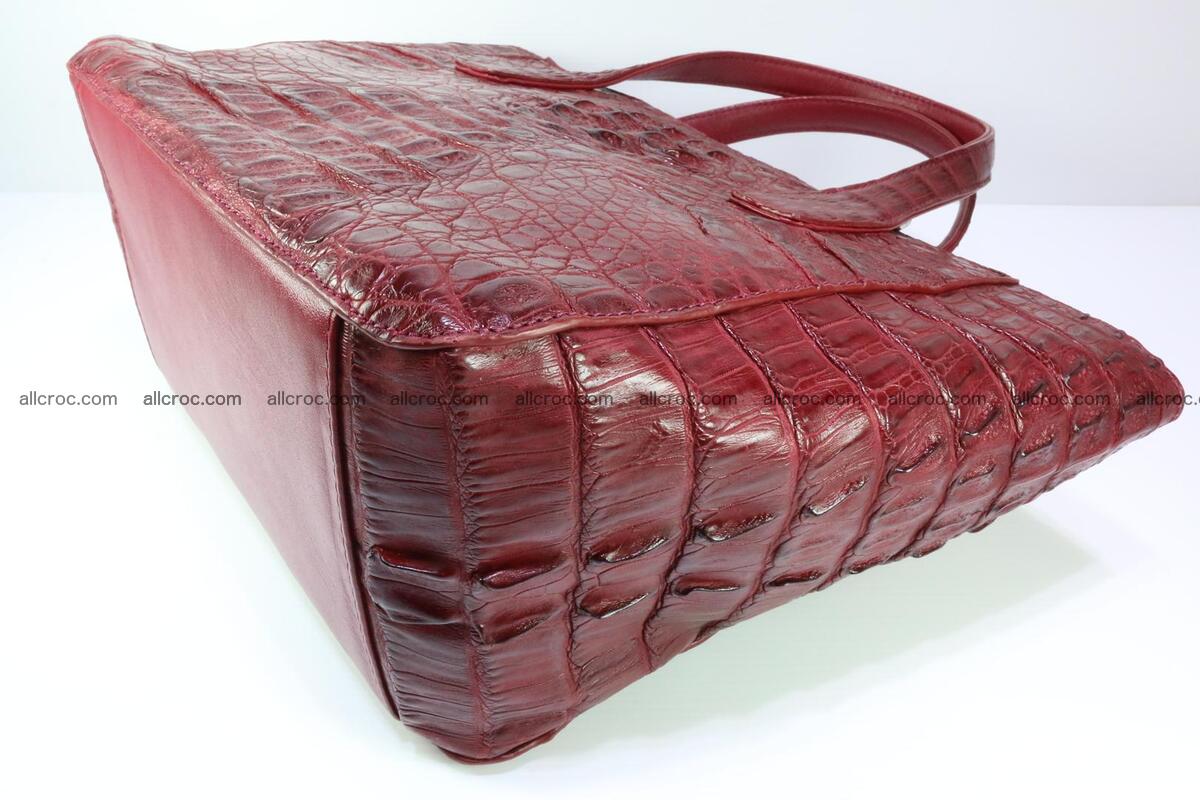 Genuine crocodile women's handbag 054 Foto 8