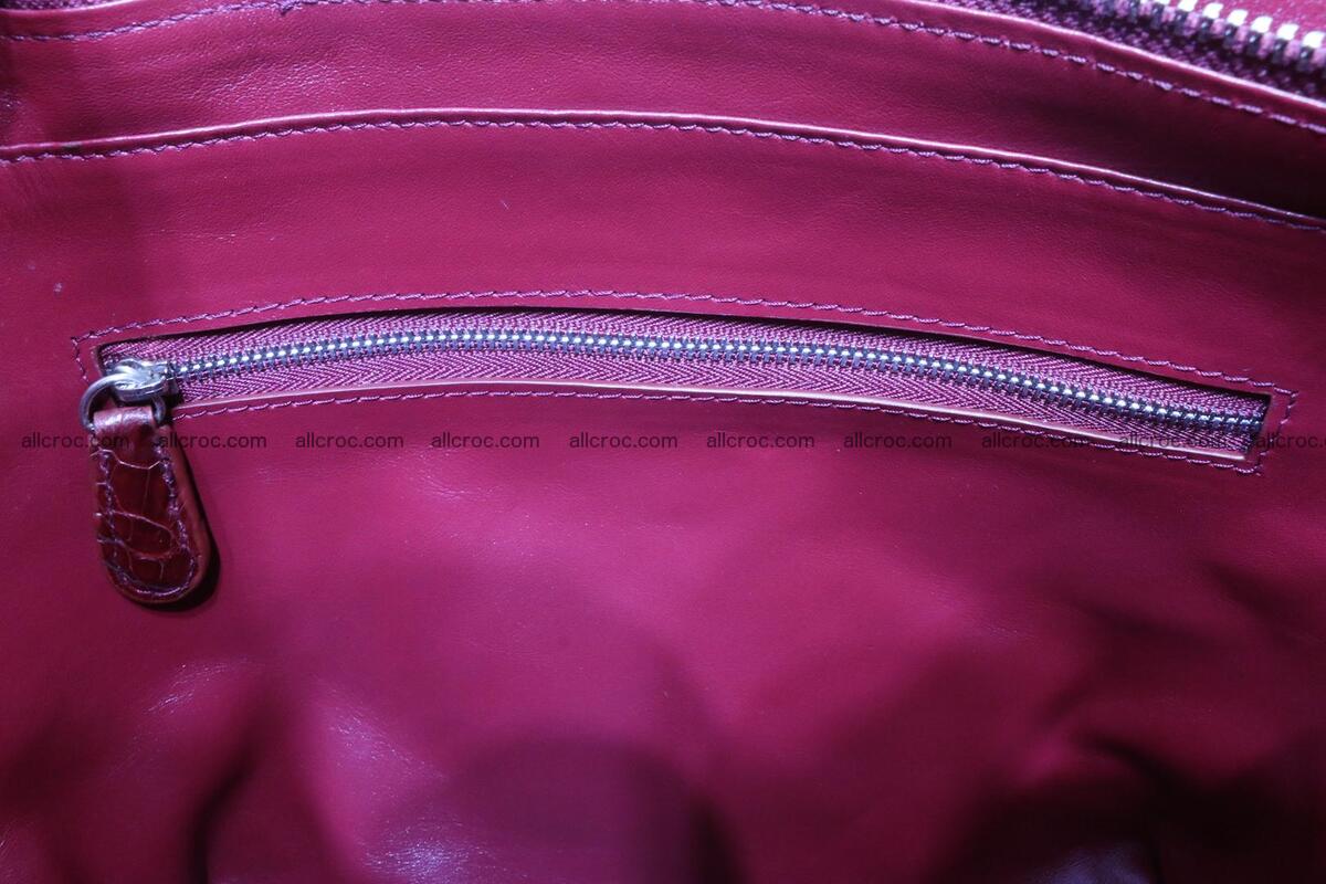 Genuine crocodile women's handbag 054 Foto 14