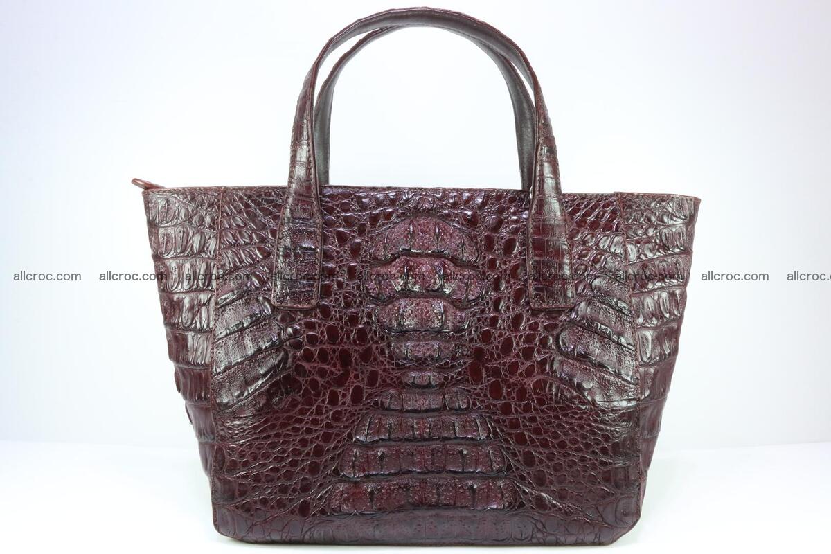 Genuine crocodile women's handbag 055 Foto 0