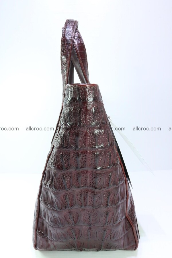 Genuine crocodile women's handbag 055 Foto 8