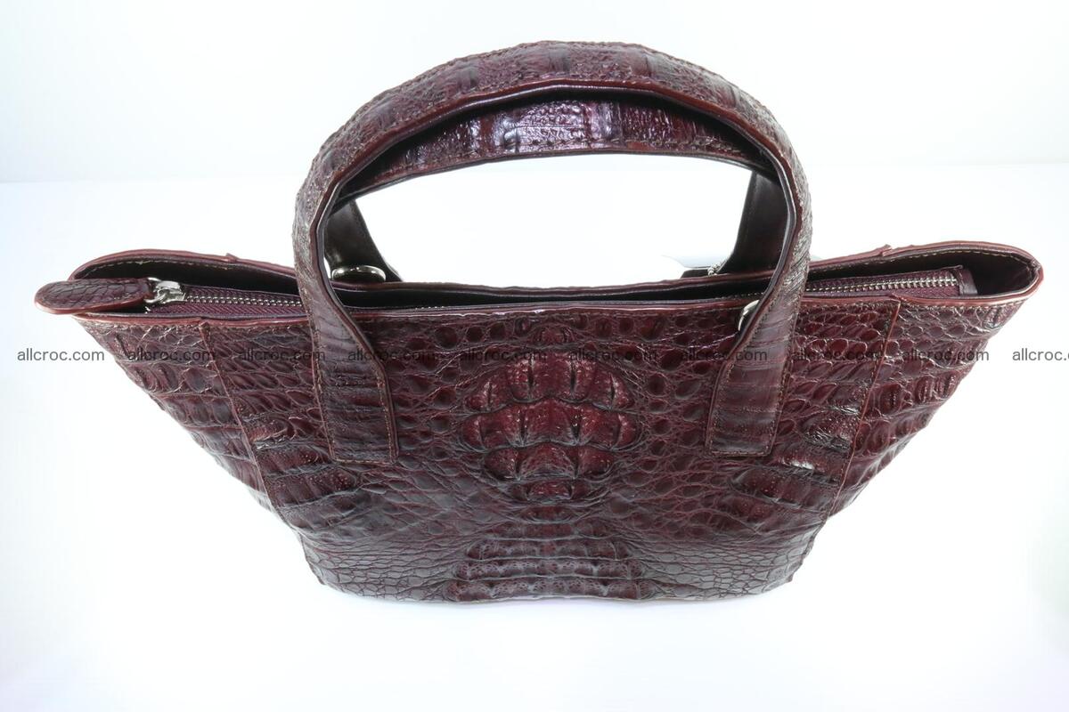 Genuine crocodile women's handbag 055 Foto 6