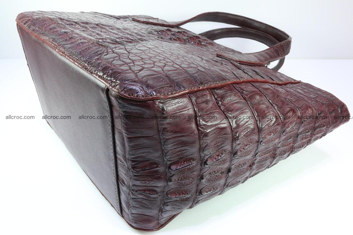 Genuine crocodile women's handbag 055 Foto 10