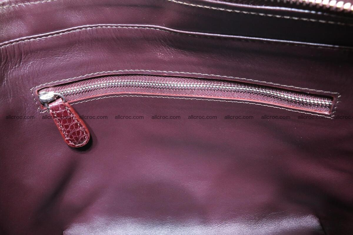 Genuine crocodile women's handbag 055 Foto 14
