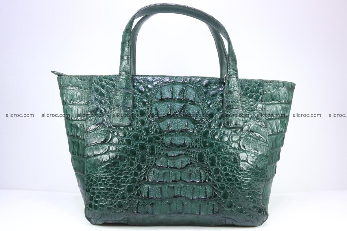 Genuine crocodile women's handbag 056 Foto 0
