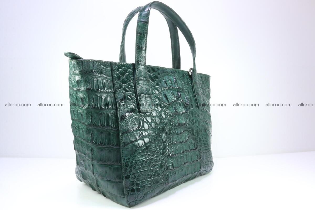 Genuine crocodile women's handbag 056 Foto 2