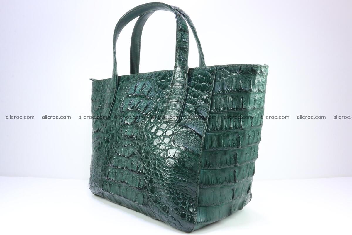 Genuine crocodile women's handbag 056 Foto 3