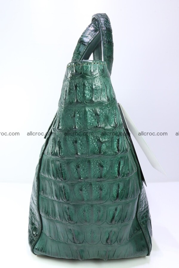 Genuine crocodile women's handbag 056 Foto 10