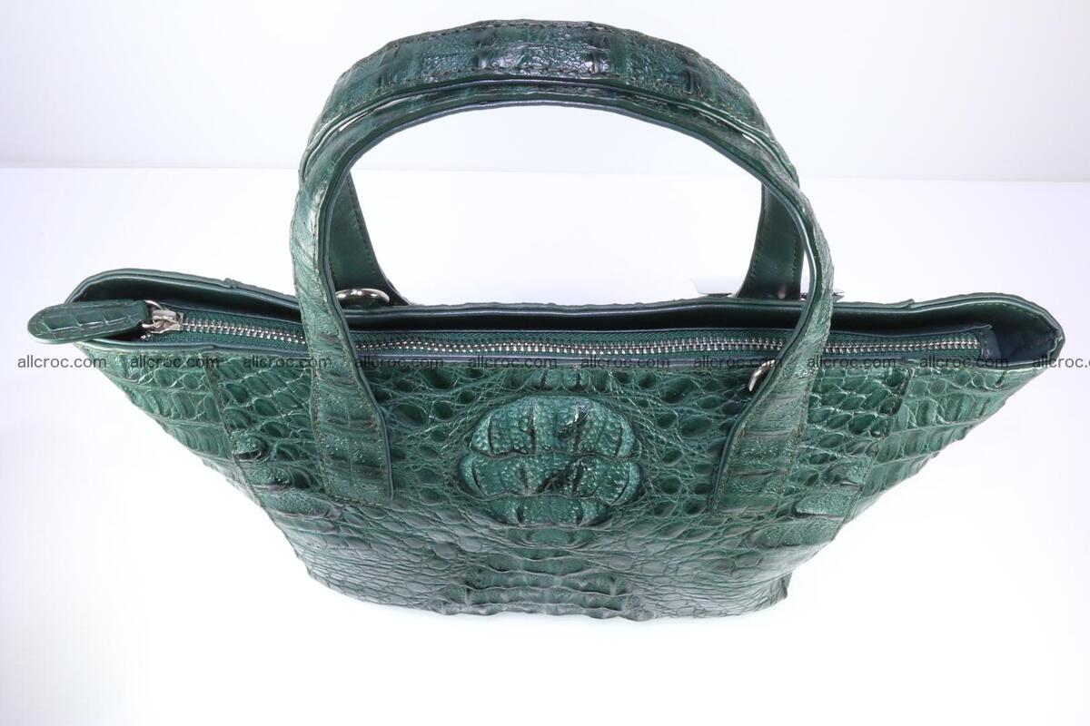 Genuine crocodile women's handbag 056 Foto 6