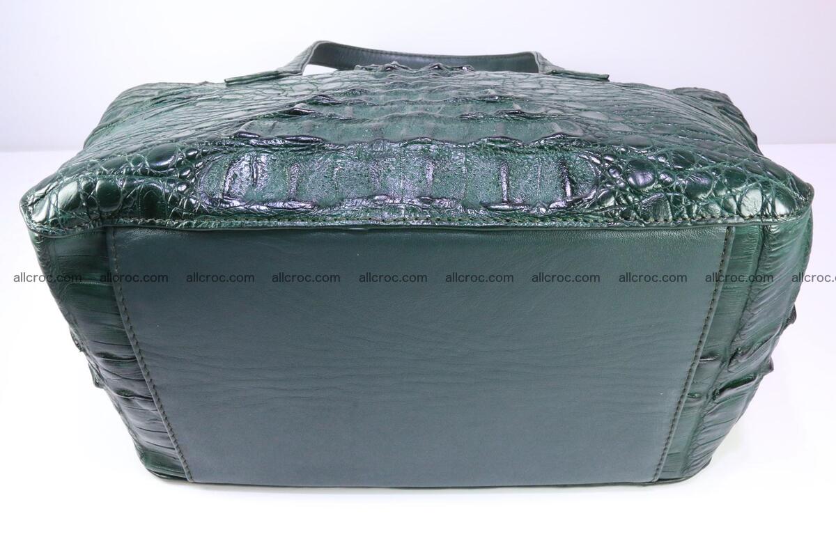 Genuine crocodile women's handbag 056 Foto 7