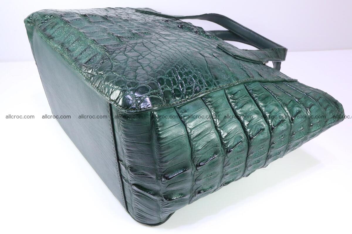 Genuine crocodile women's handbag 056 Foto 8