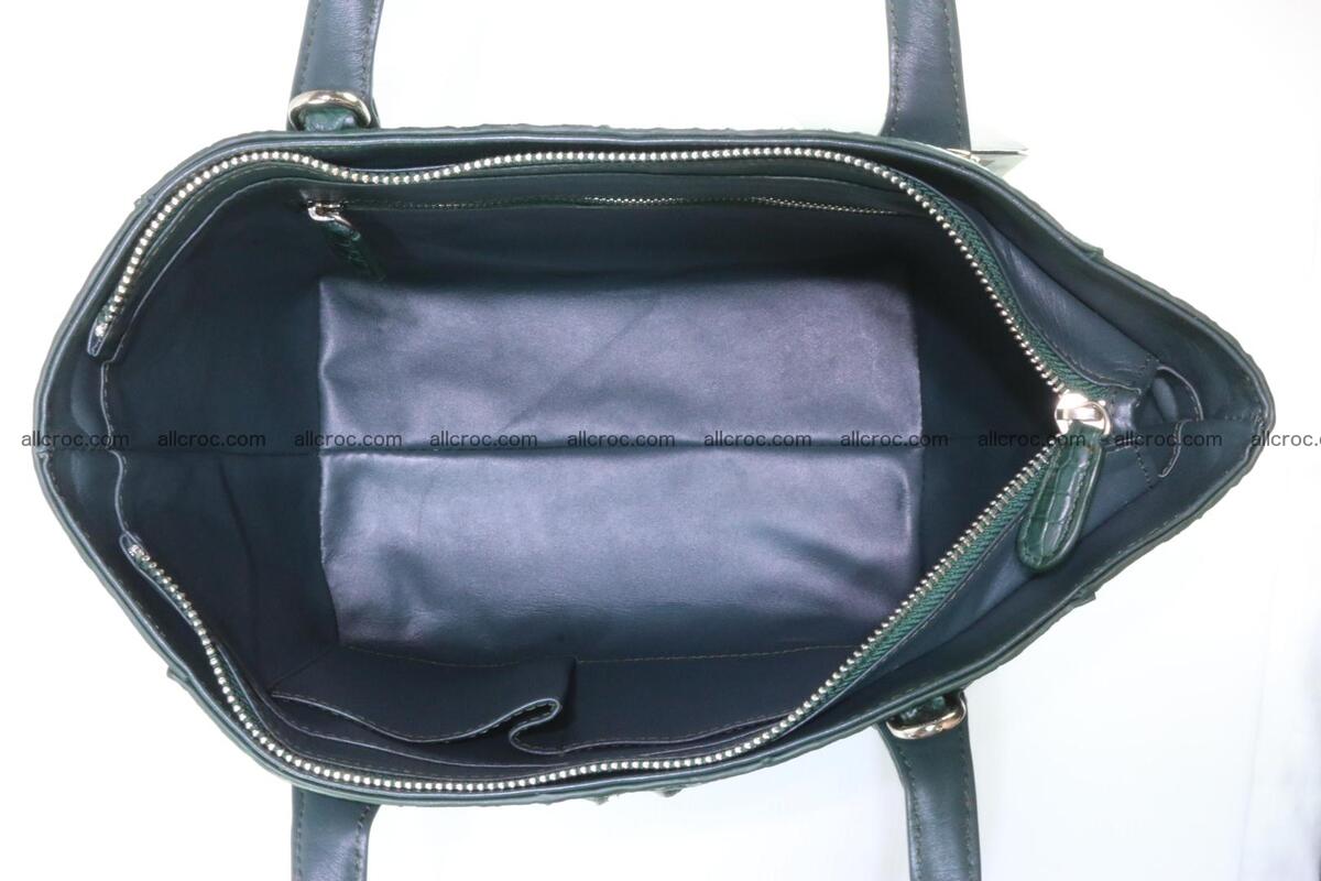 Genuine crocodile women's handbag 056 Foto 12