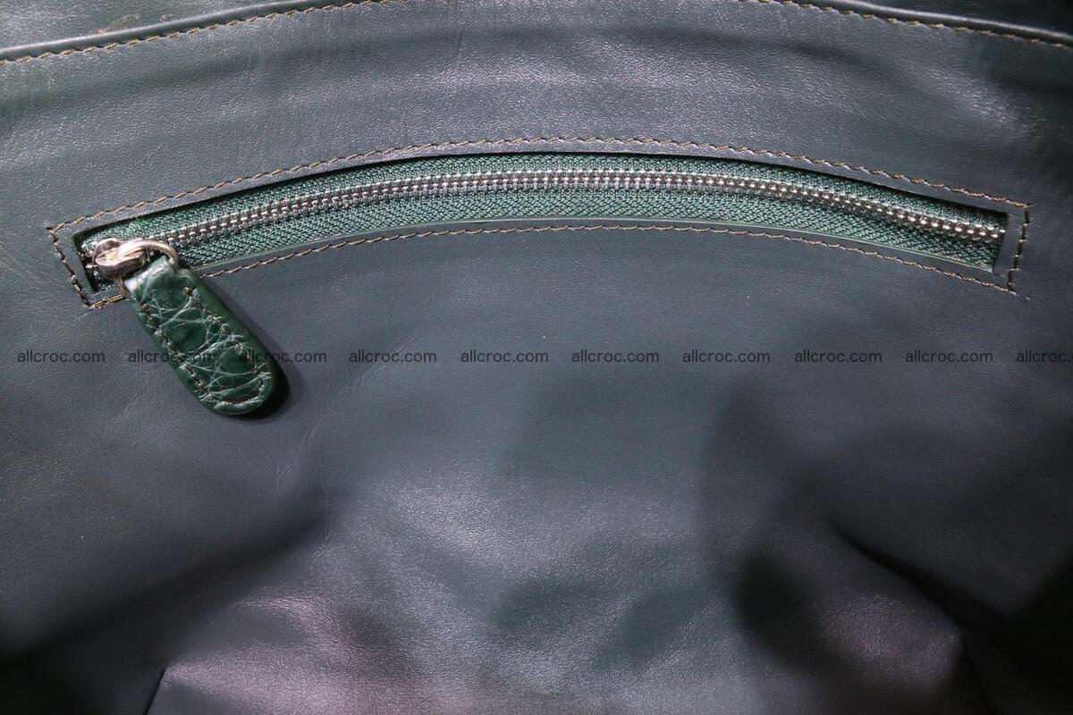 Genuine crocodile women's handbag 056 Foto 13