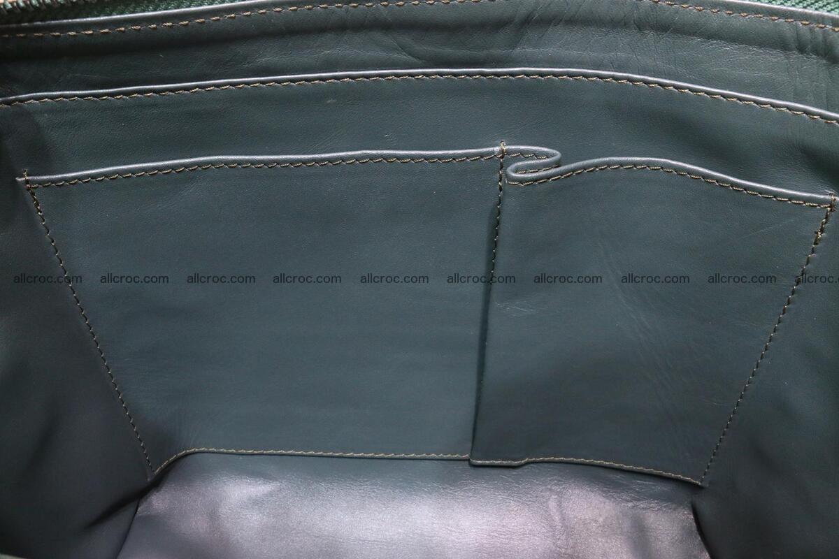 Genuine crocodile women's handbag 056 Foto 14