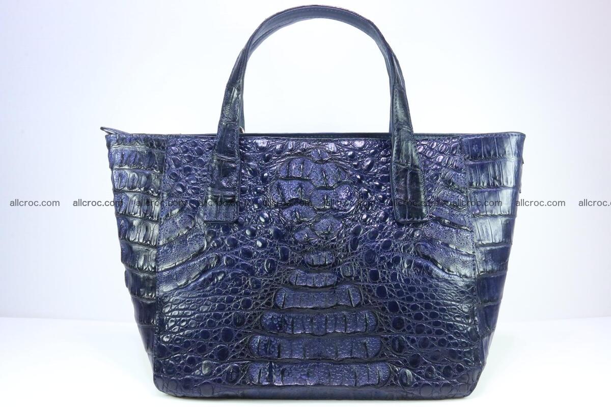 Genuine crocodile women's handbag 057 Foto 0
