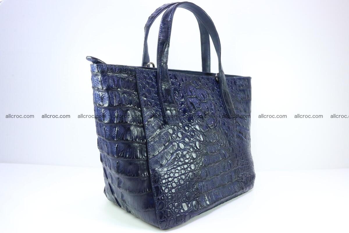 Genuine crocodile women's handbag 057 Foto 5