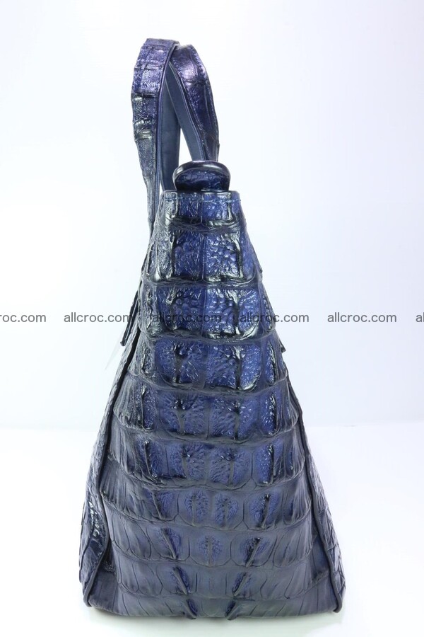 Genuine crocodile women's handbag 057 Foto 7
