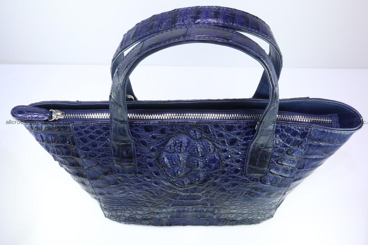 Genuine crocodile women's handbag 057 Foto 8
