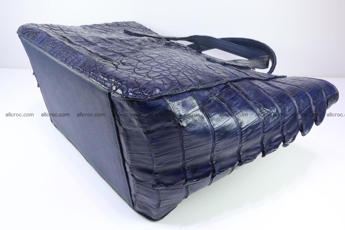 Genuine crocodile women's handbag 057 Foto 10