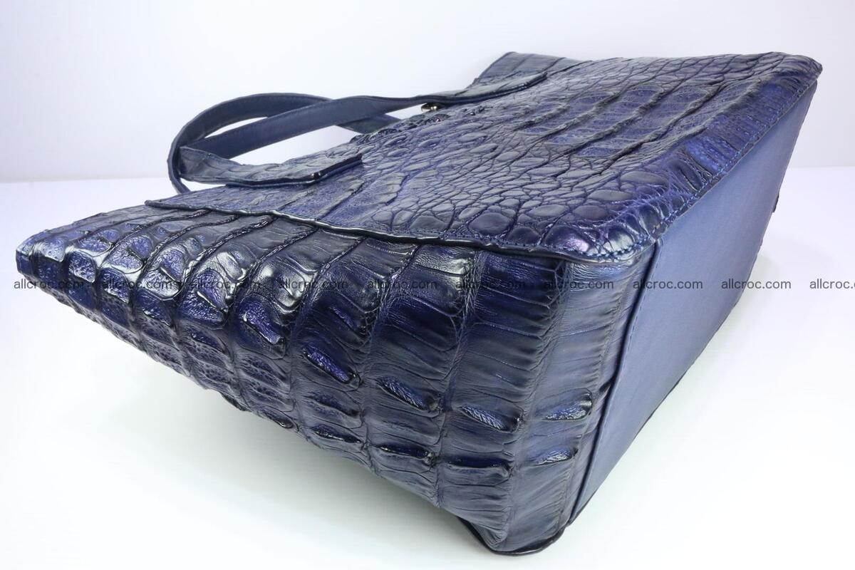 Genuine crocodile women's handbag 057 Foto 11