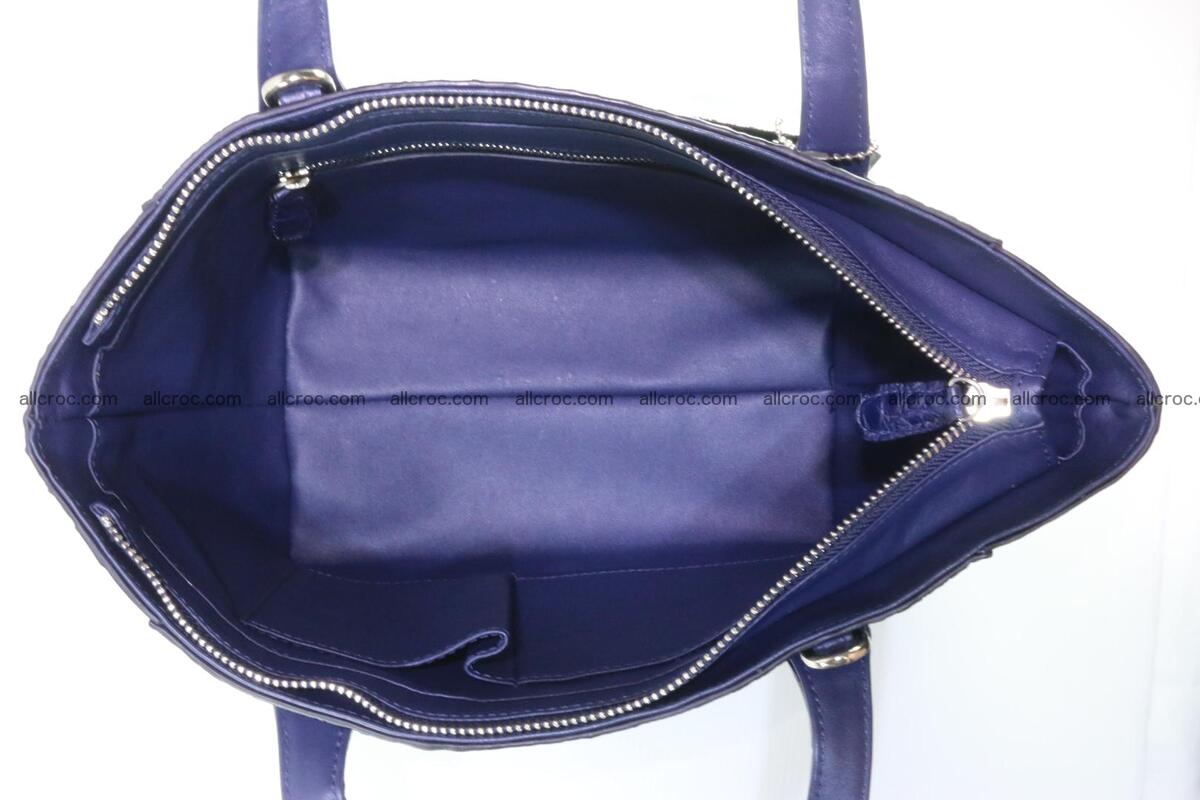 Genuine crocodile women's handbag 057 Foto 12