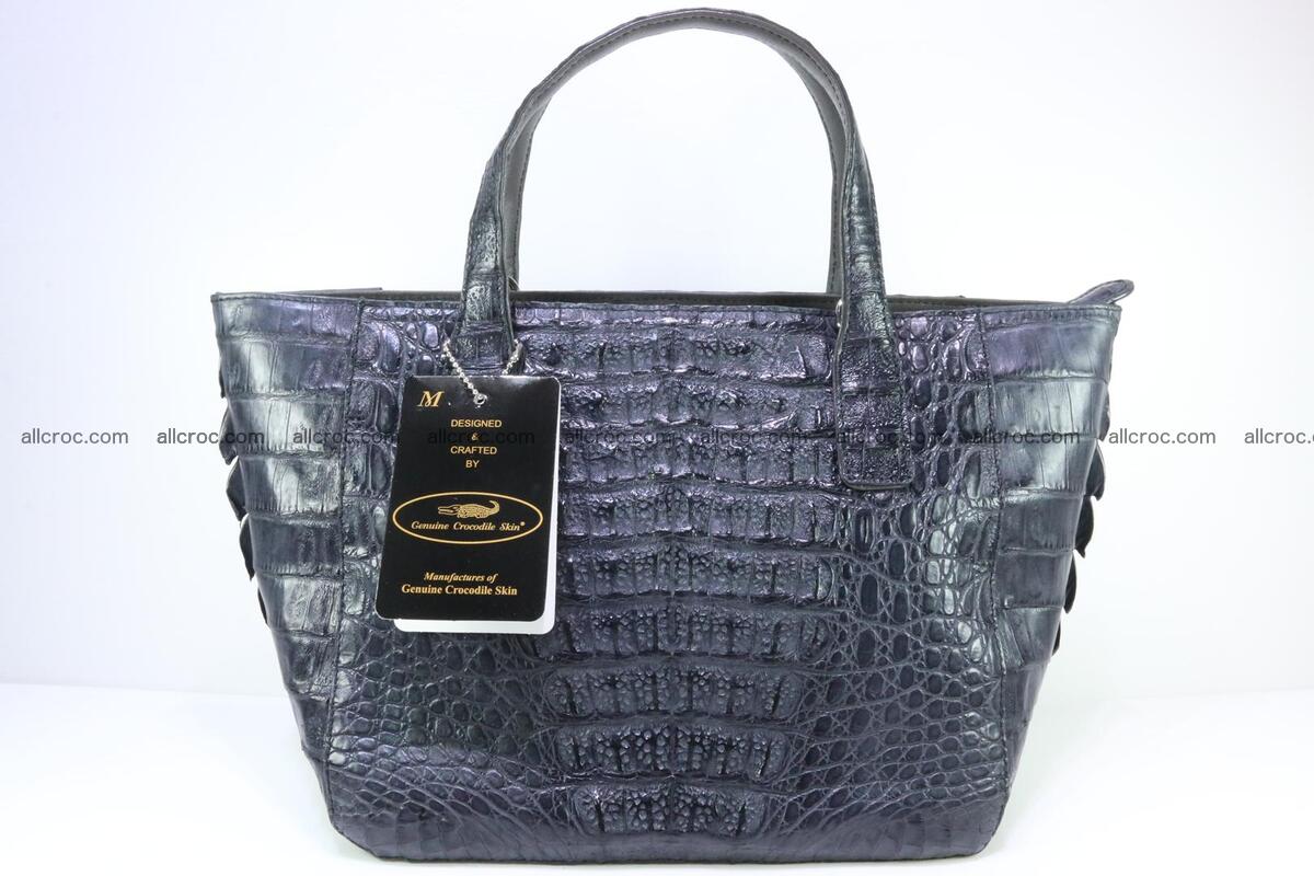 Genuine crocodile women's handbag 058 Foto 4