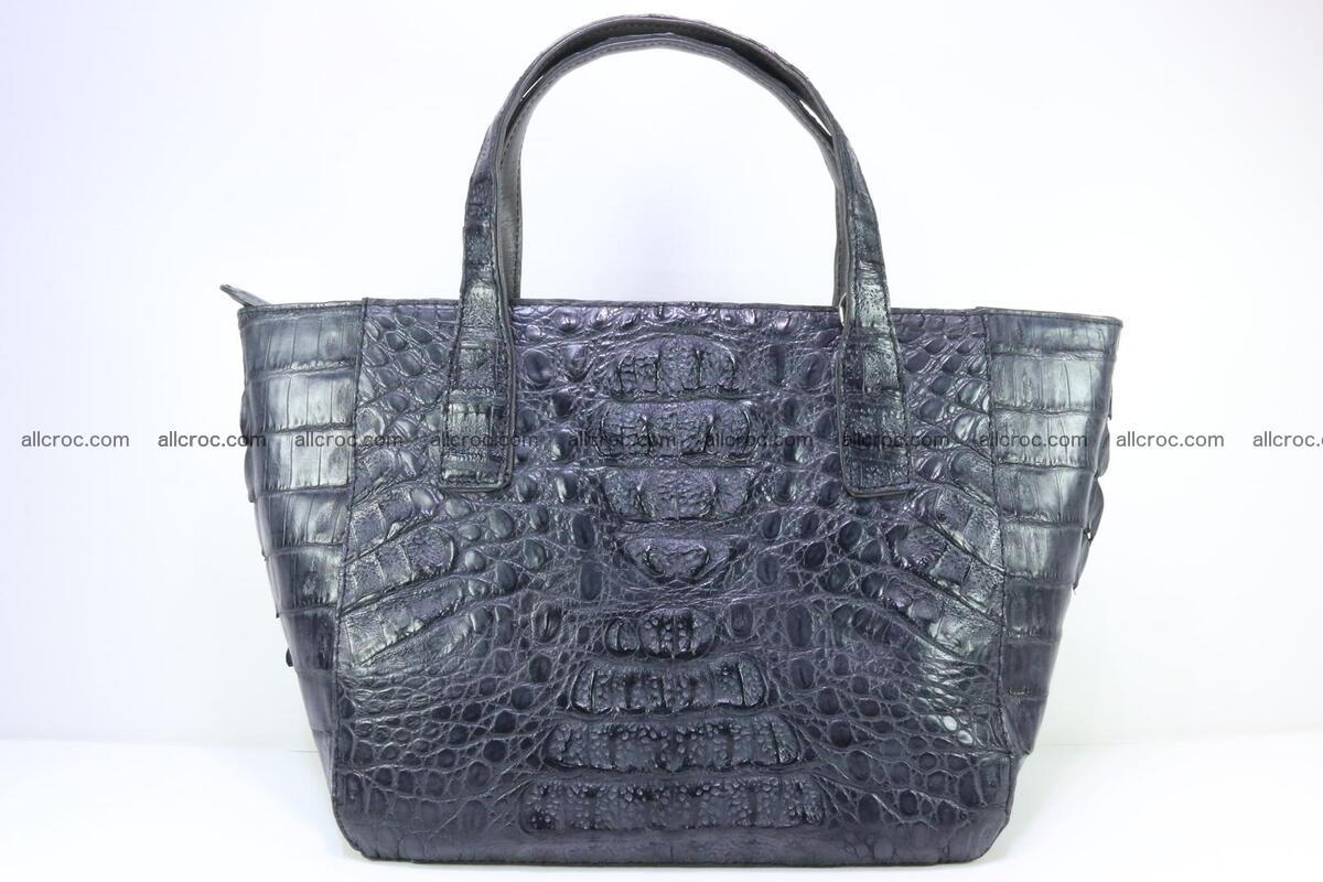 Genuine crocodile women's handbag 058 Foto 0