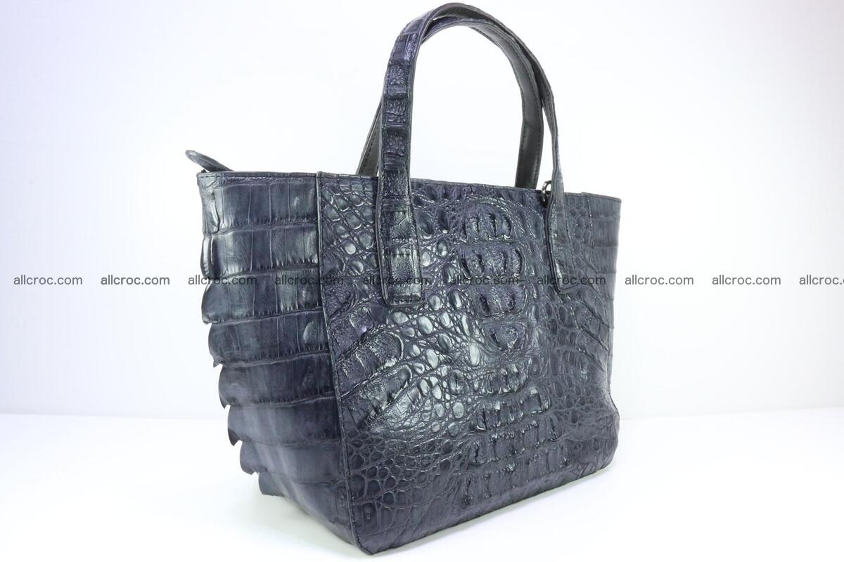 Genuine crocodile women's handbag 058 Foto 1
