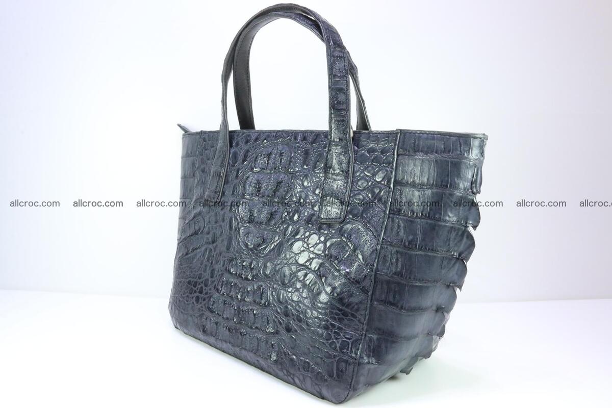 Genuine crocodile women's handbag 058 Foto 5