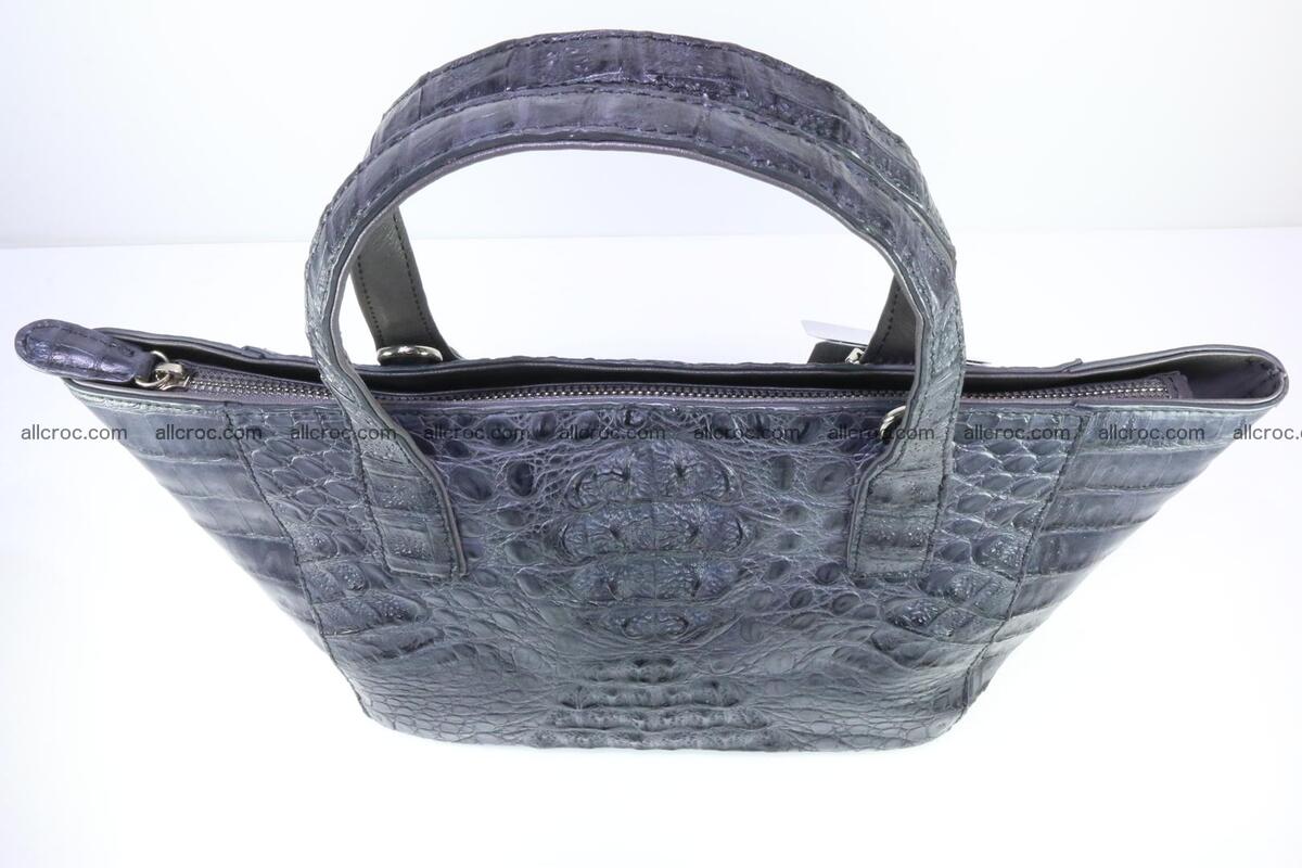 Genuine crocodile women's handbag 058 Foto 8