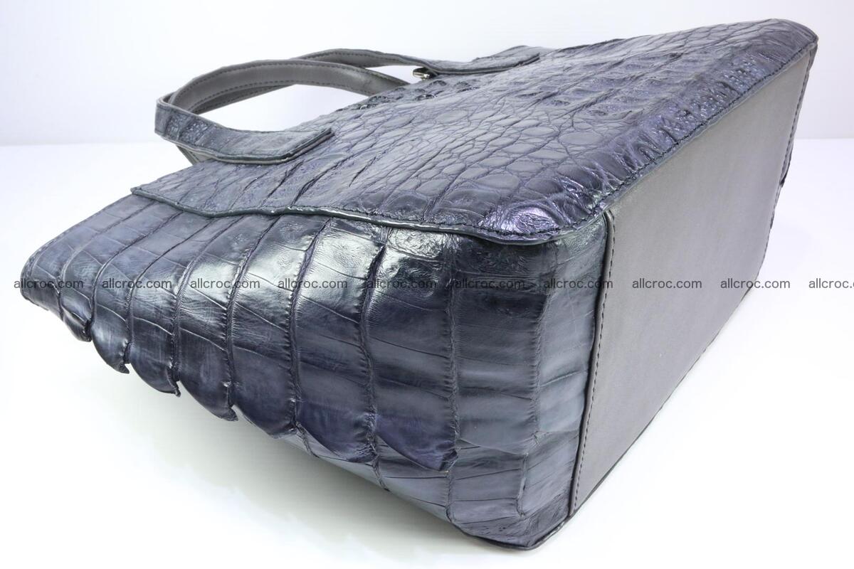 Genuine crocodile women's handbag 058 Foto 9