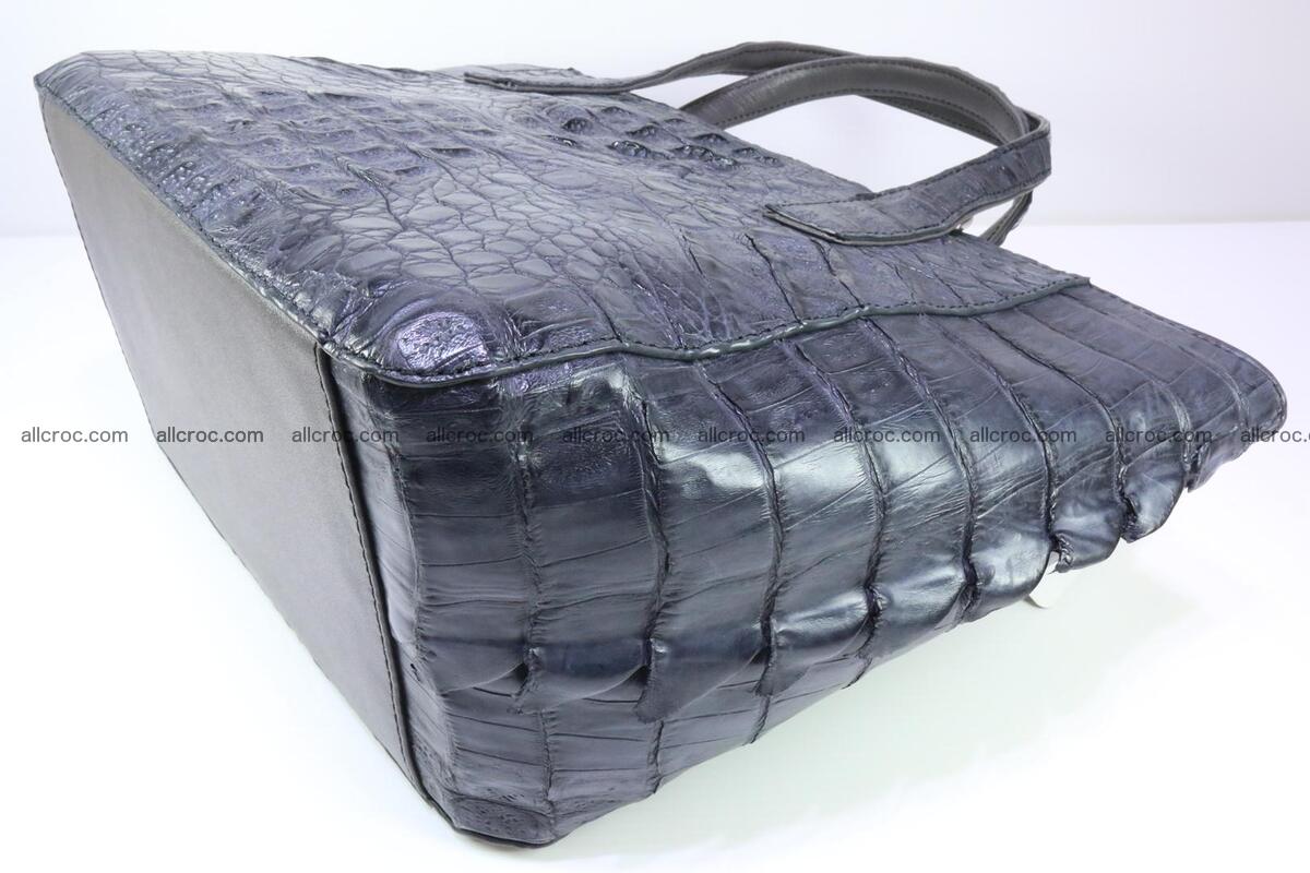 Genuine crocodile women's handbag 058 Foto 10