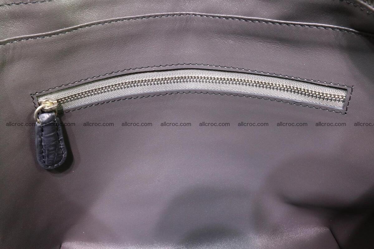 Genuine crocodile women's handbag 058 Foto 13