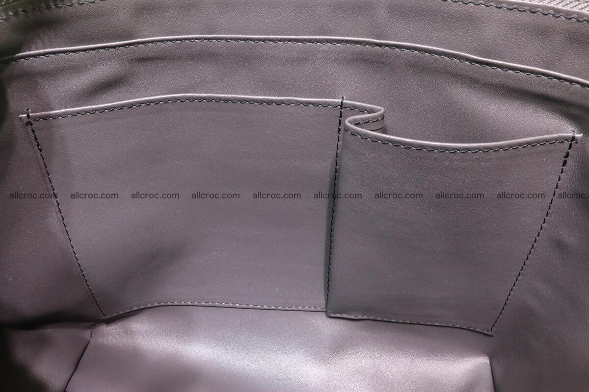 Genuine crocodile women's handbag 058 Foto 14