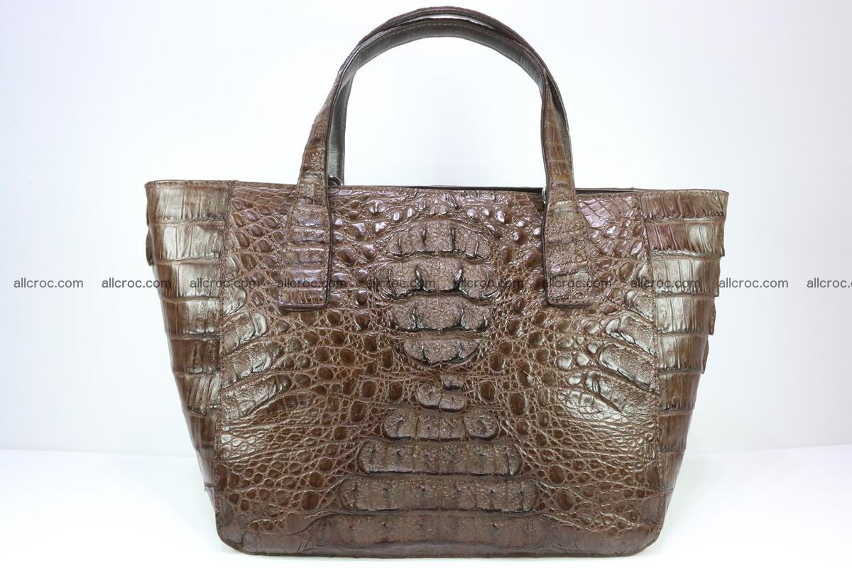 Genuine crocodile women's handbag 059 Foto 0