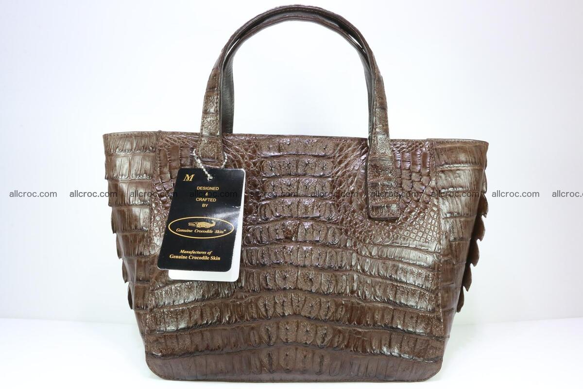 Genuine crocodile women's handbag 059 Foto 4