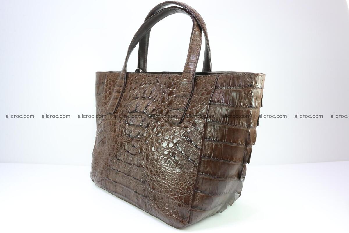 Genuine crocodile women's handbag 059 Foto 5