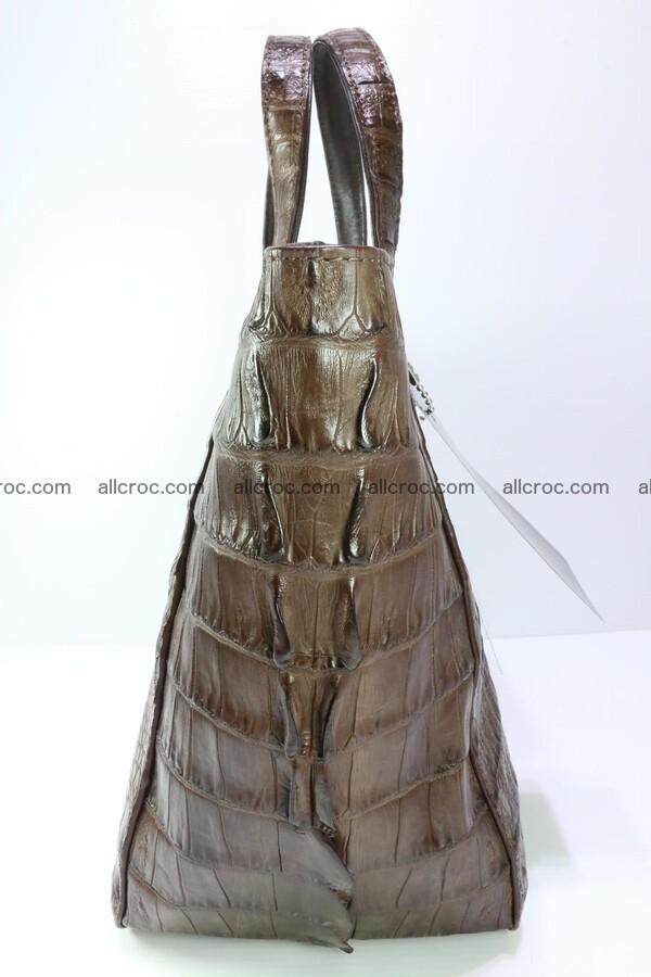 Genuine crocodile women's handbag 059 Foto 7