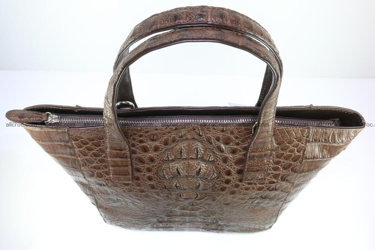 Genuine crocodile women's handbag 059 Foto 8