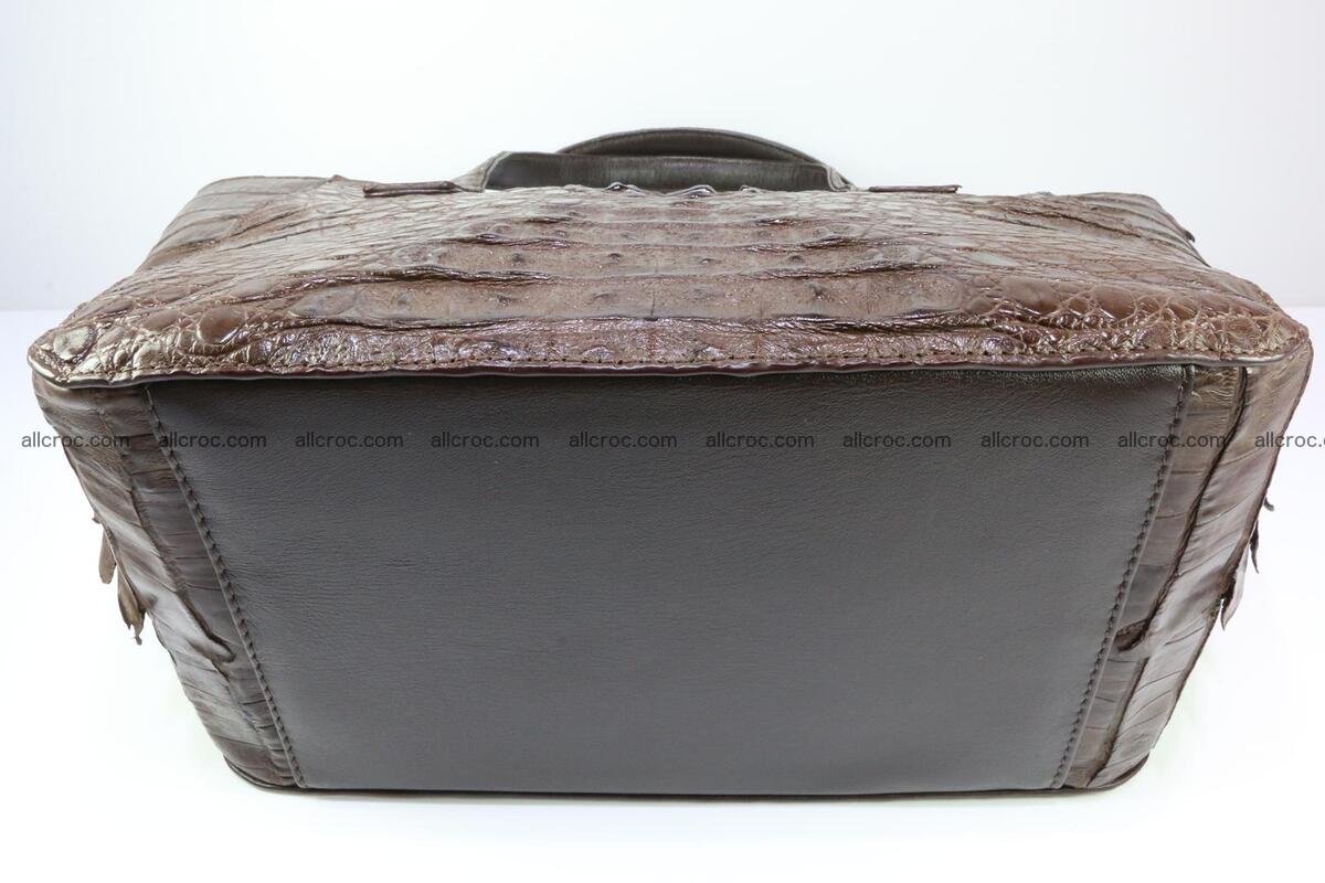 Genuine crocodile women's handbag 059 Foto 11