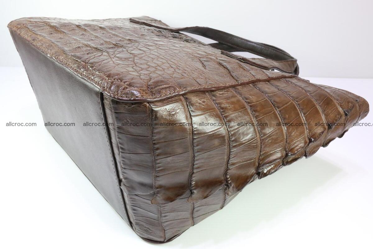 Genuine crocodile women's handbag 059 Foto 10