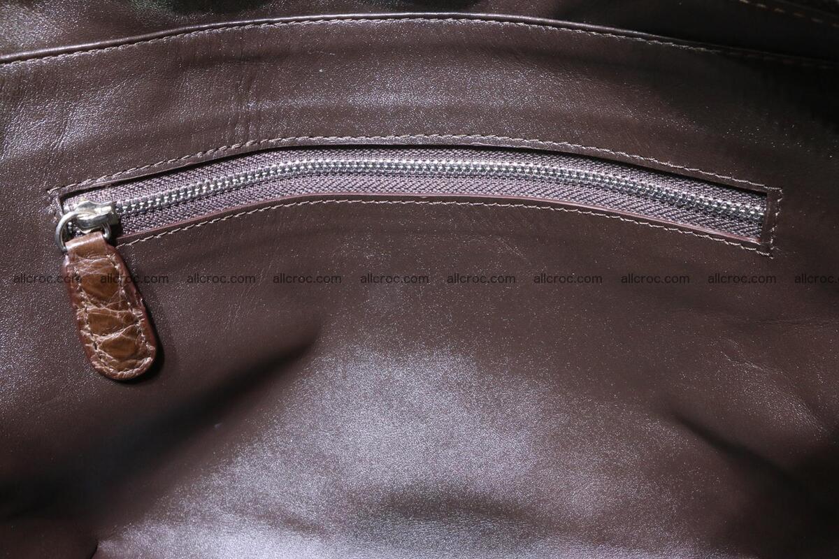 Genuine crocodile women's handbag 059 Foto 14