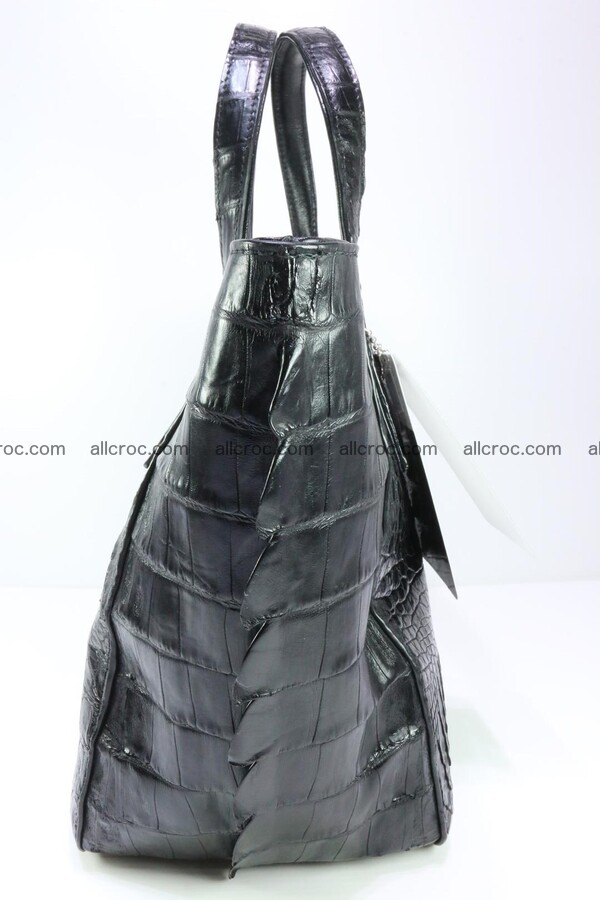 Genuine crocodile women's handbag 060 Foto 7