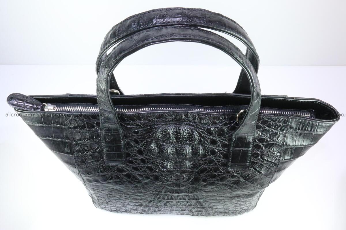 Genuine crocodile women's handbag 060 Foto 8