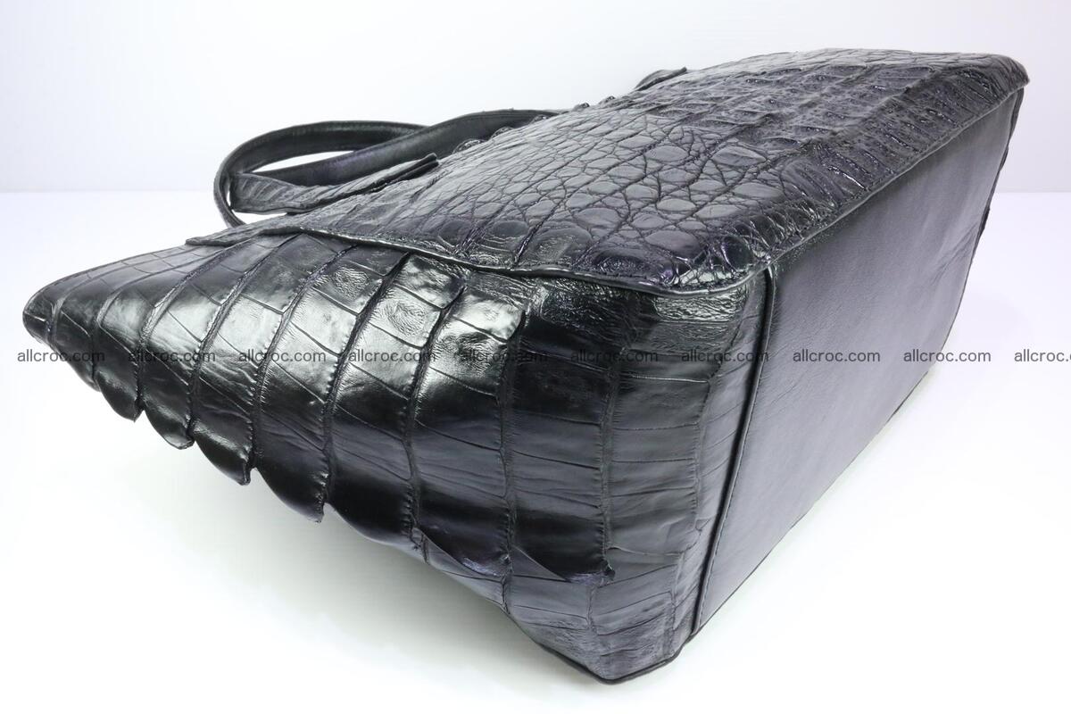 Genuine crocodile women's handbag 060 Foto 10