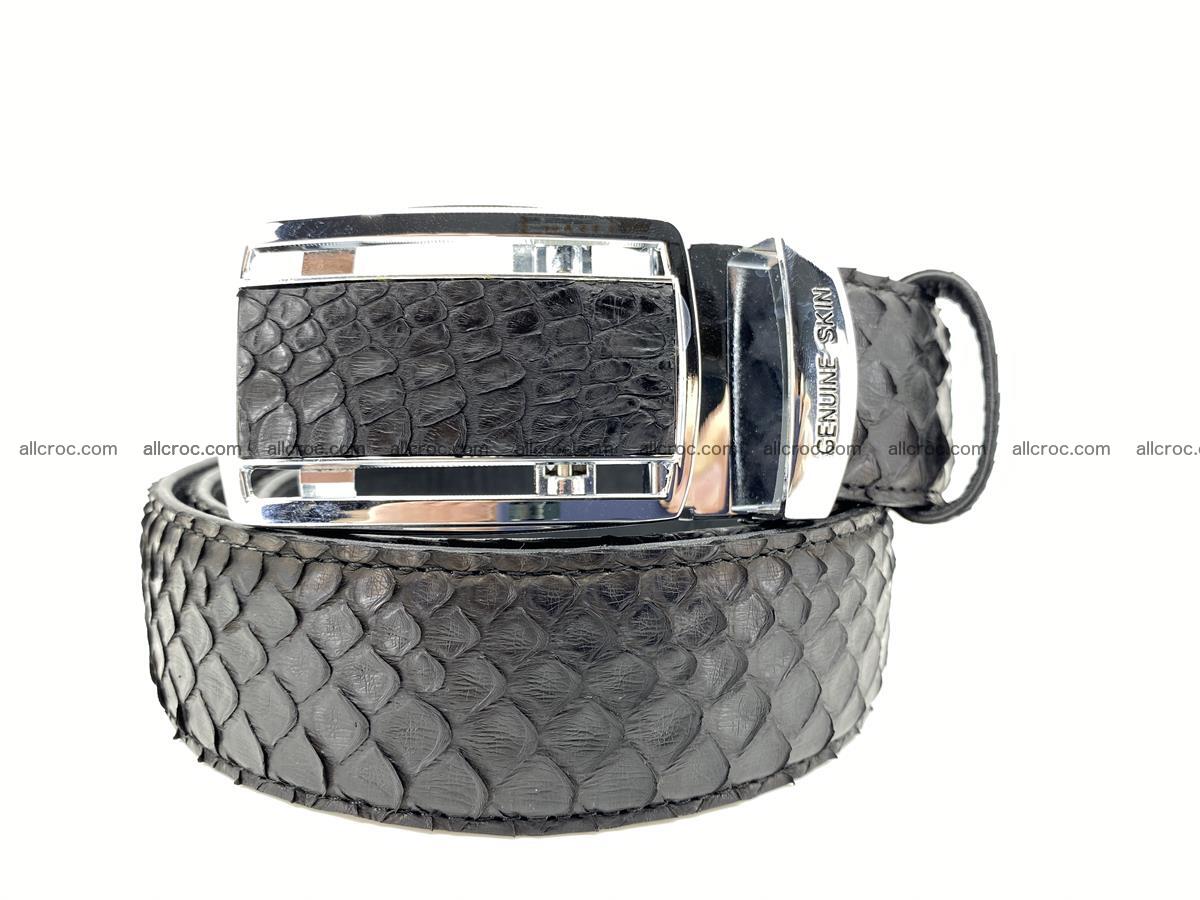 Python snake leather belt 2220 Foto 0