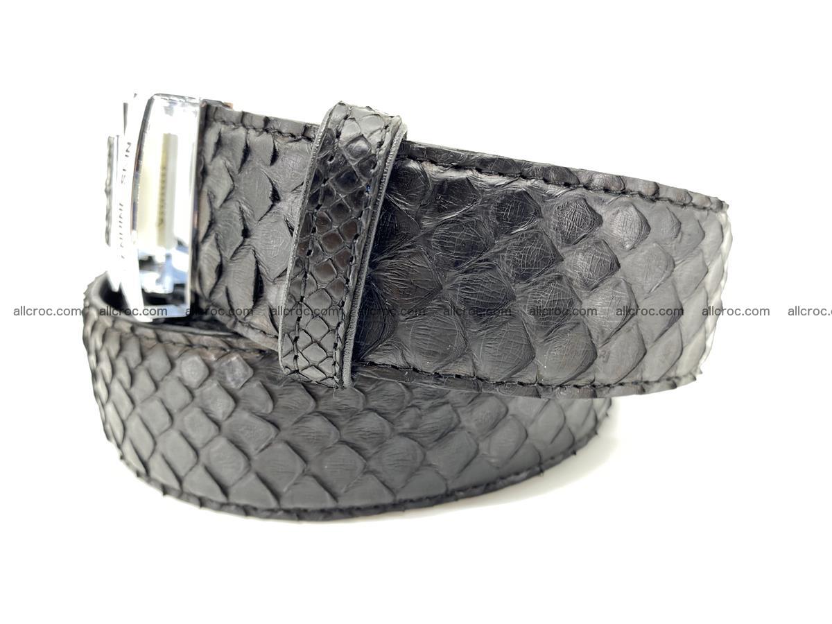 Python snake leather belt 2220 Foto 1