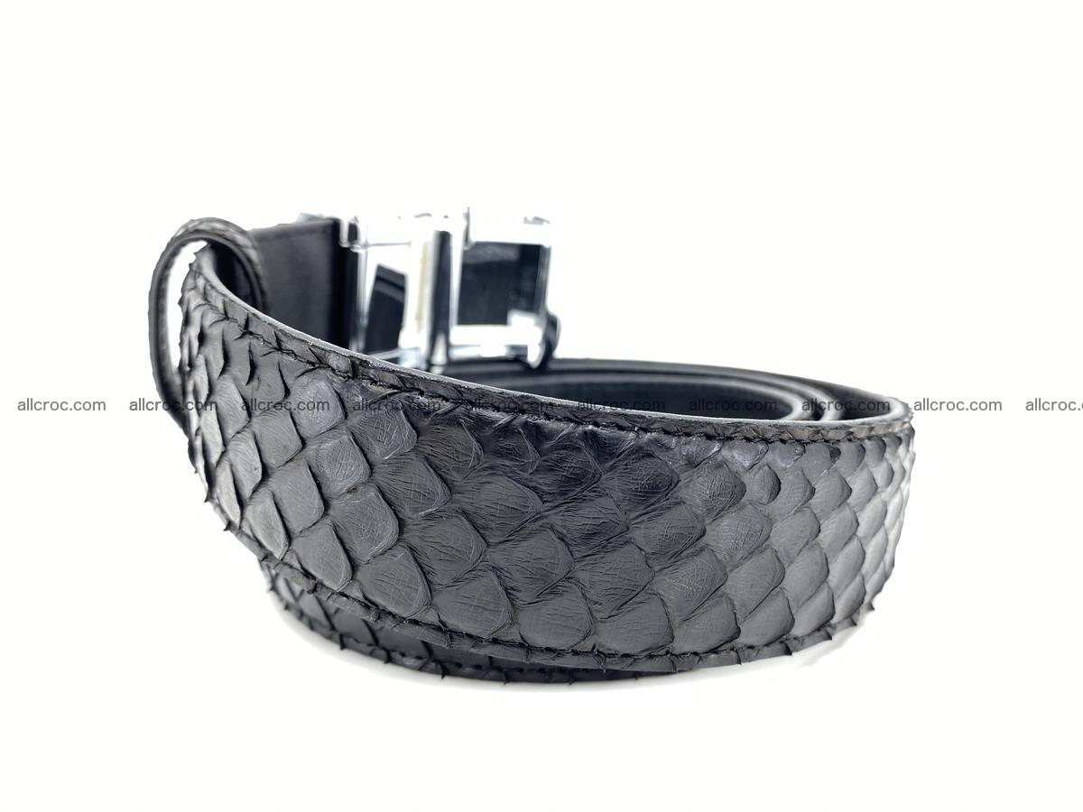 Python snake leather belt 2220 Foto 2